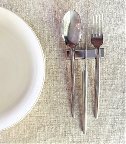 Stainless Steel Flatware Rest-2 Pcs