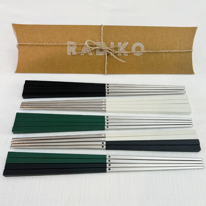 316 Stainless Steel Chopsticks – Set of 4 Pairs